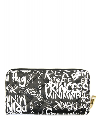 Graffiti Print Wallet 8009 C